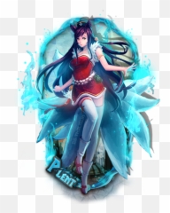 League Of Legends Ahri Png - League Of Legends,Ahri Png