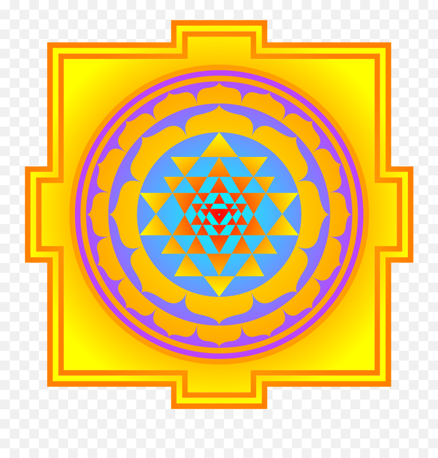 Hindu Iconography - Wikipedia Sri Yantra Png,Hindu Png
