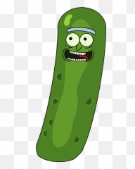 Download Pickle Rick Png - Drawing Of Pickle Rick,Pickle Rick Face Png