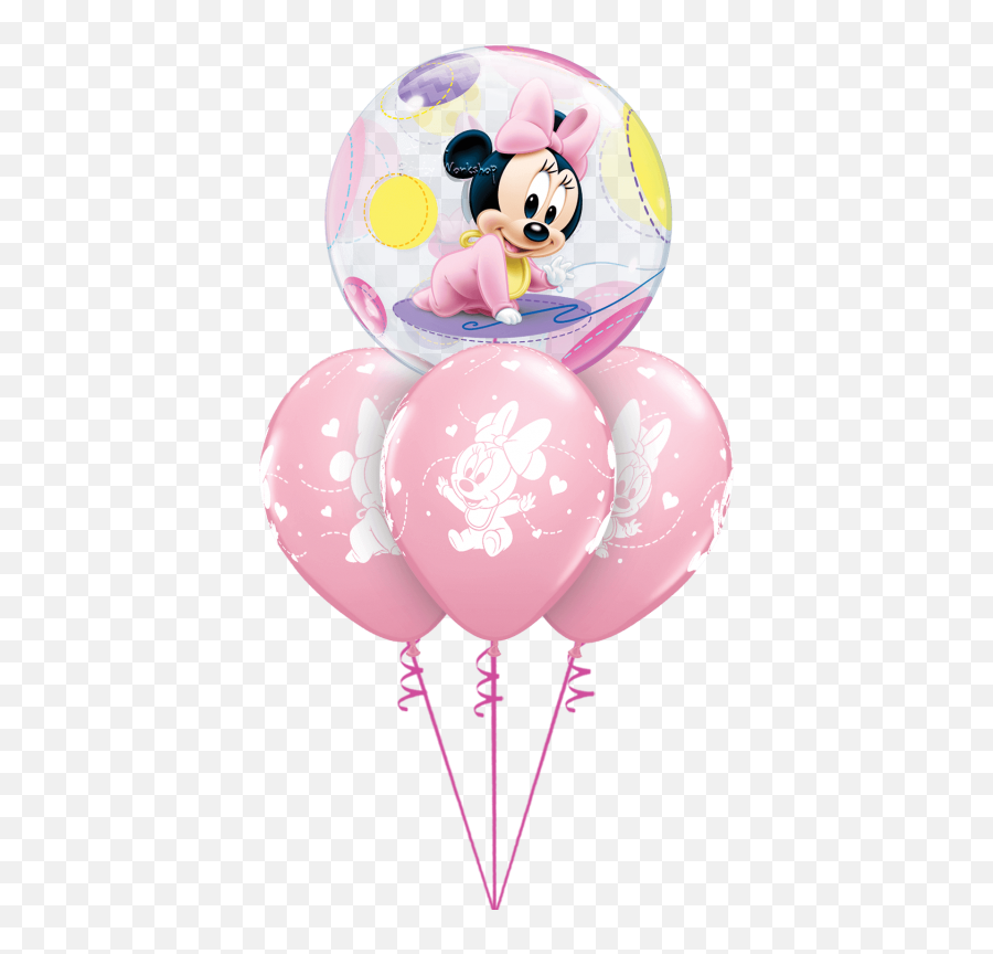 Disney Baby Minnie Mickey - Baby Minnie Mouse White Png,Baby Minnie Mouse Png