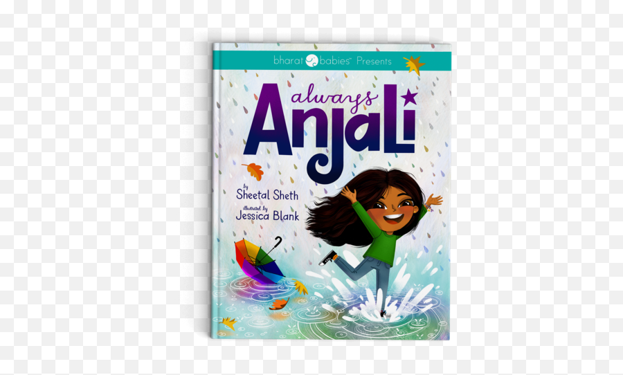 Indian - American Actress Sheetal Sheth Authors Childrenu0027s Always Anjali Png,Blank Book Cover Png