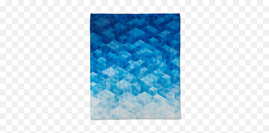 Abstract Geometric Blue Texture Background Plush Blanket U2022 Pixers - We Live To Change Geometric Duvet Cover Blue Png,Texture Background Png