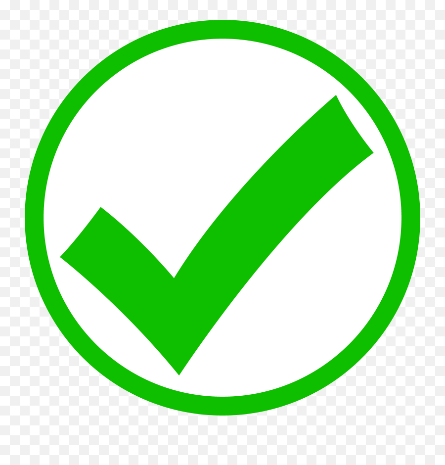 Green Check Mark In Circle - Green Check Mark Png,Green Circle Logo