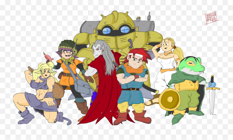 Chrono Trigger Magnitudeten By Magnitude10 - Cartoon Png,Chrono Trigger Logo