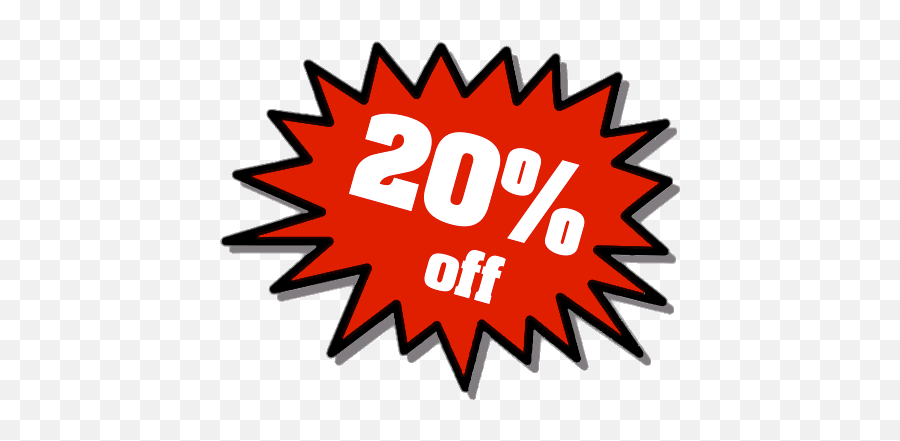 20 Discount Transparent Png - Stickpng 20 Percent Off Sticker,Discount Png