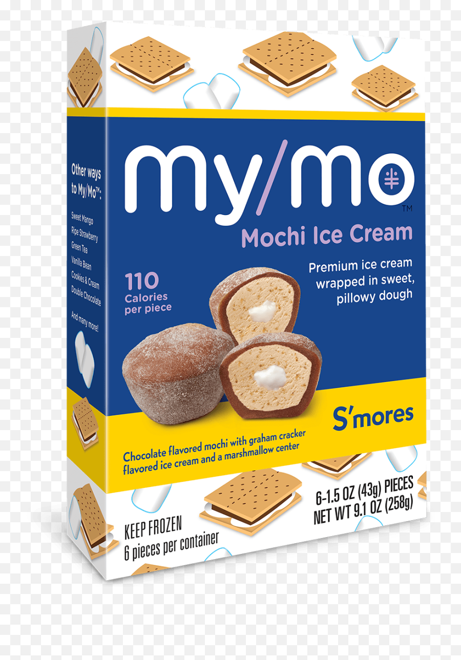Smores - Chocolate Mochi Ice Cream Png,Smores Png