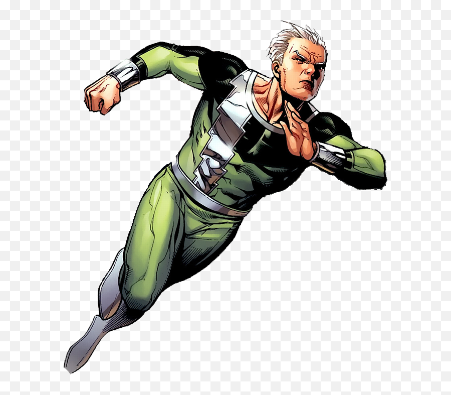 Download Hd Quicksilver - Quicksilver Marvel Comics Png Speed And Quicksilver Marvel,Quicksilver Png