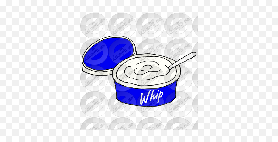 Whipped Cream Picture For Classroom Therapy Use - Great Lid Png,Whipped Cream Png