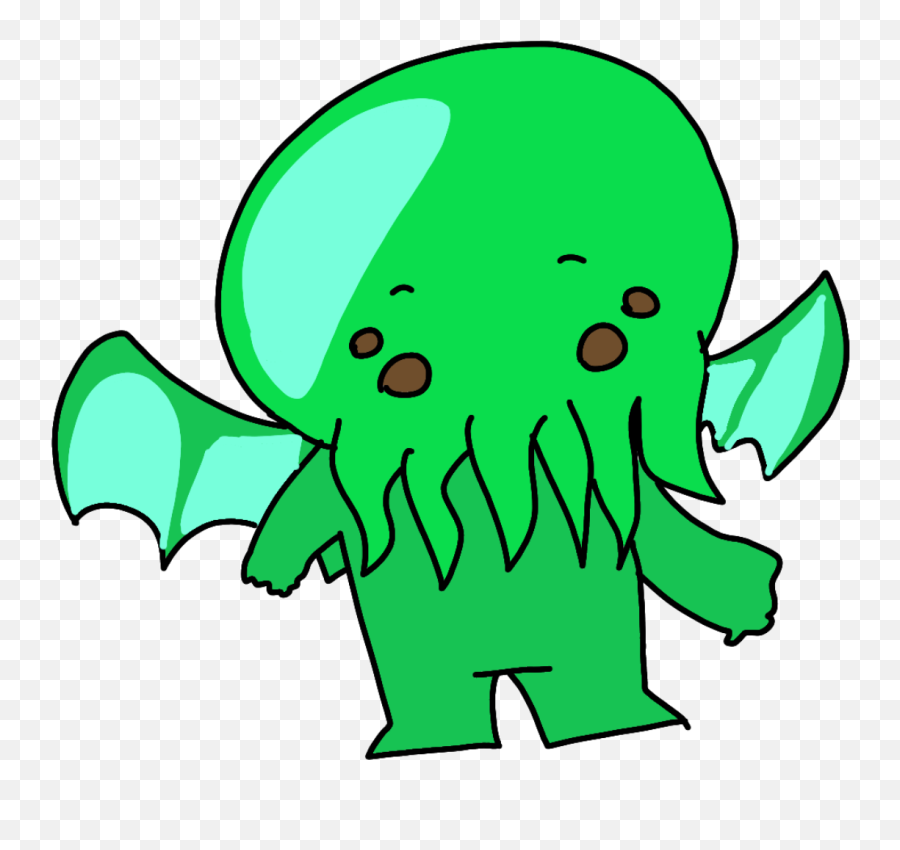 To Those Who Say Cthulhu Cant Be Cute - Cthulhu Cute Png,Cthulhu Png