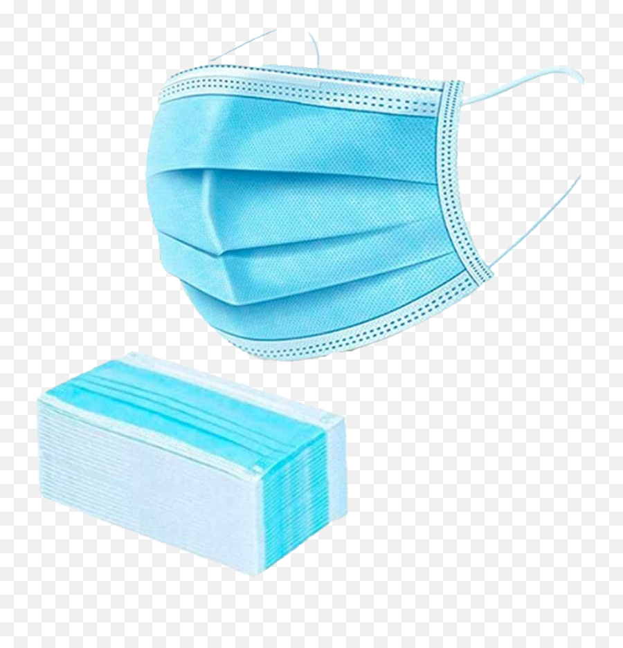 Surgical Mask Png Image - Blue Disposable Face Mask,Mask Png