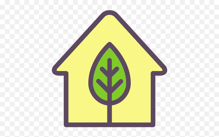 Eco House Free Icon Of Ecology Set - Eco House Icon Png,House Icon Png
