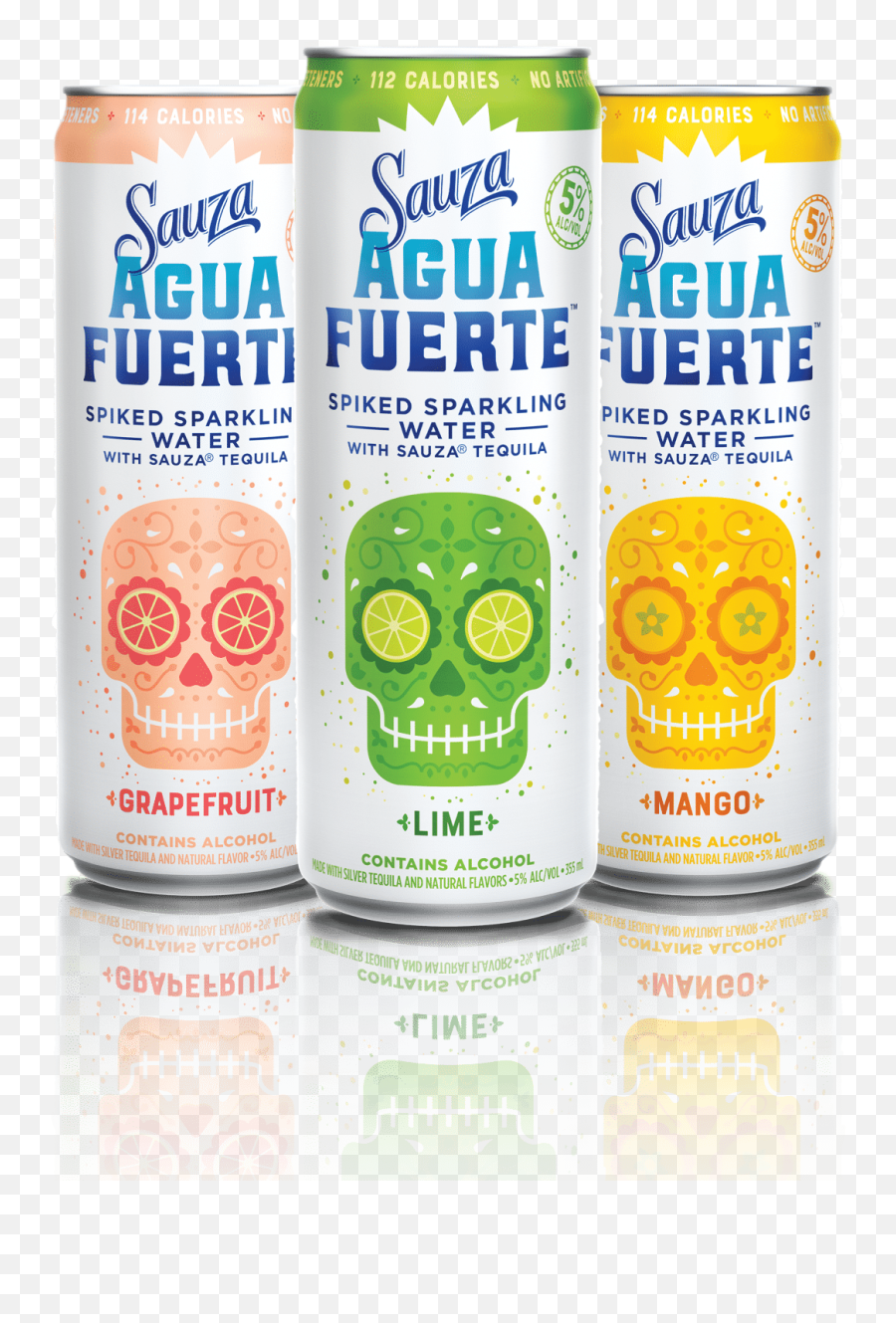 Sauza Launches Agua Fuerte Tequila Spiked Sparkling Water - Sauza Agua Fuerte Lime Png,Agua Png
