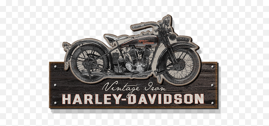 Harley Davidson Motorcycle Png - Harleydavidson Motorcycle Sign Vintage Harley Davidson,Motorcycle Silhouette Png