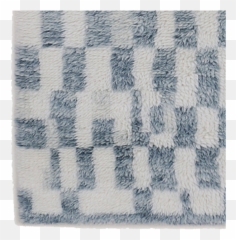 Checkerboard Shaggy Swatch - Rug png