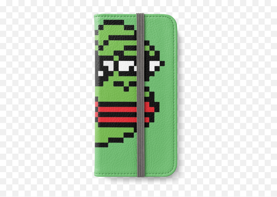 Download Hd Pixelated Pepe Sad Frog Meme - Sad Pepe Pixel Dibujos De Cuadrícula De Marshmello Png,Sad Pepe Png