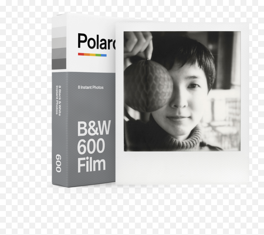 Polaroid 600 Film Black And White - Polaroid 600 Film Bw Png,Png Polaroid
