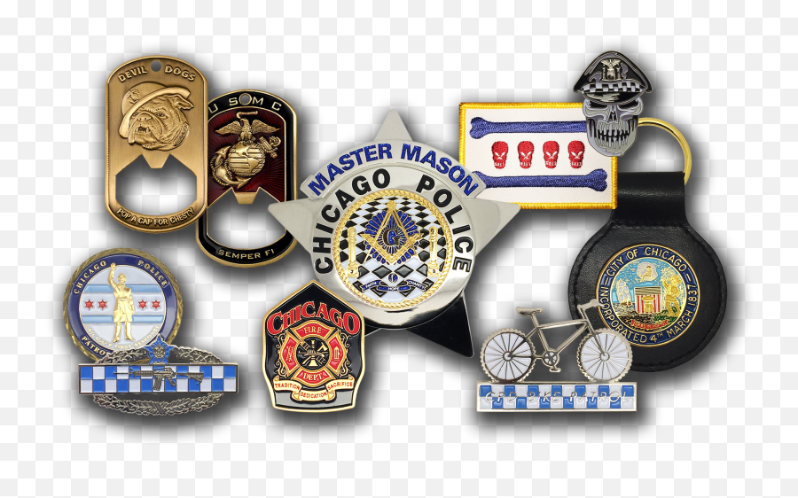 Chicago Police Department - Cap Badge Png,Chicago Fire Department Logo