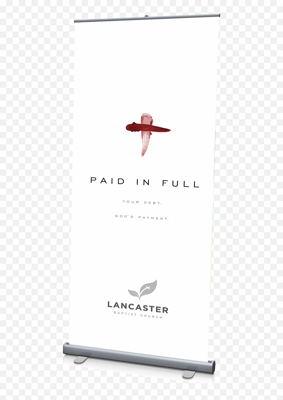 Paid In Full Banner 3x6 - Ash Wednesday Png,Paid In Full Png