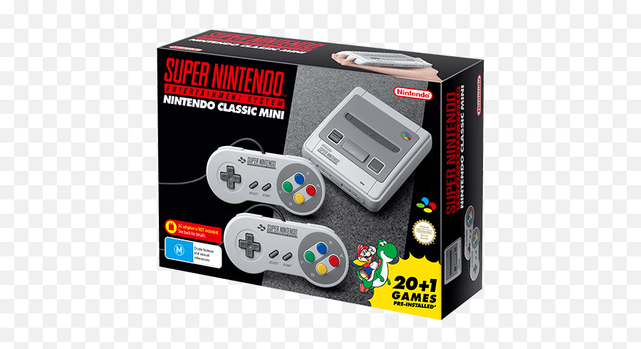 Super Nintendo Entertainment System - Nintendo Classic Mini Real Png,Super Nintendo Entertainment System Logo