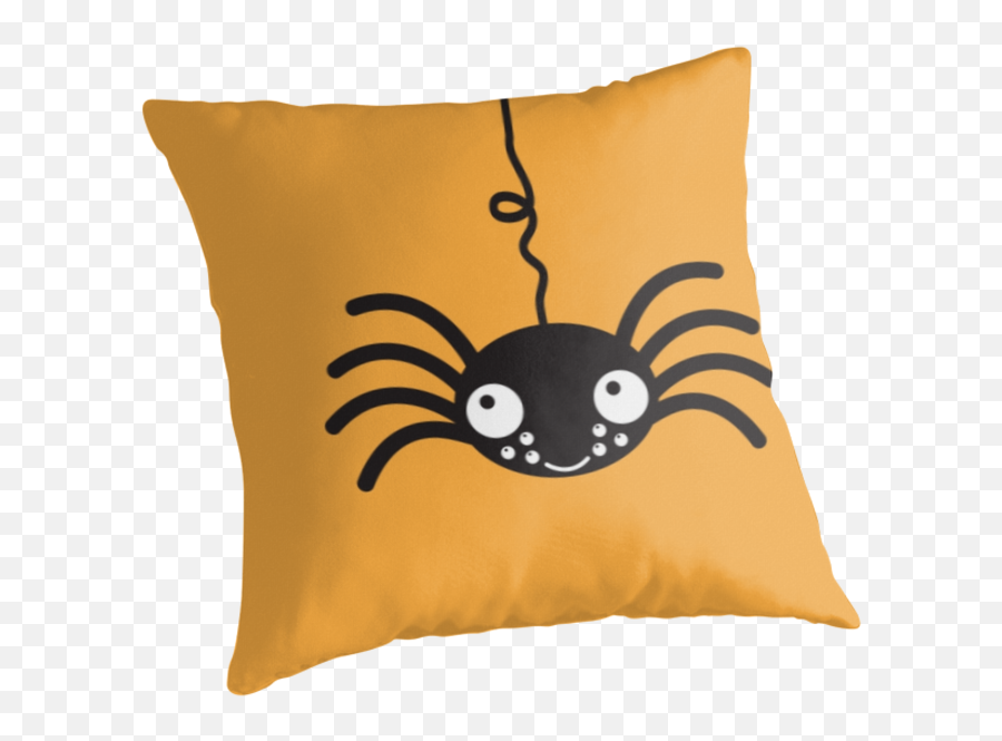 Throw Pillow Transparent Png Image - Decorative,Hanging Spider Png