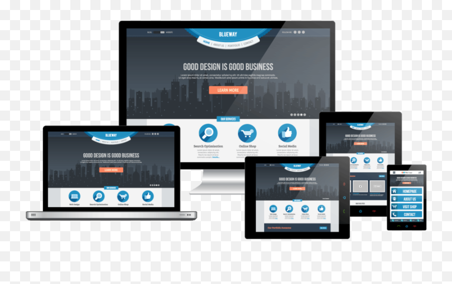 Website Design U0026 Seo U2014 Hispanics Social Media Solutions - Modern Mobile Web Design Png,Webs Png