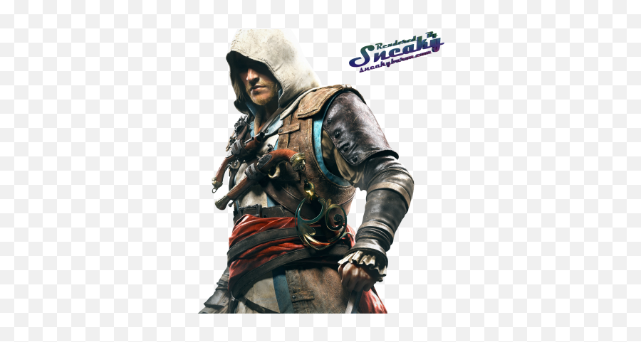 Assassins Creed 4 Png Image - Edward Kenway Creed Black Flag,Assassin's Creed Png