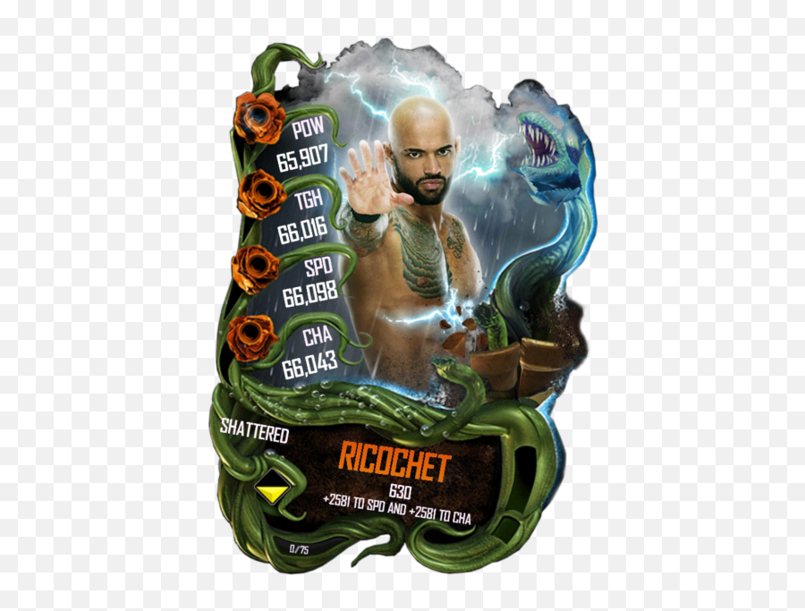 Ricochet - Wwe Supercard Season 5 Debut Wwe Supercard Wwe Supercard Ricochet Png,Ricochet Png