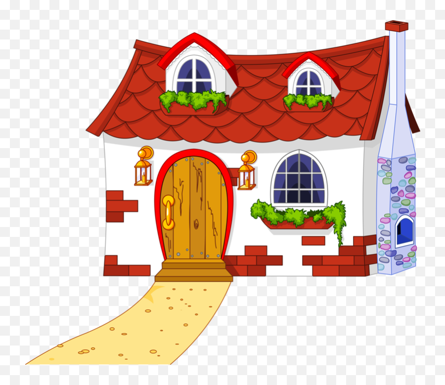 Download Hd Fairytale Png Pinterest Clip Art Cottage And - Fairy Tale House Clipart,House Clipart Transparent