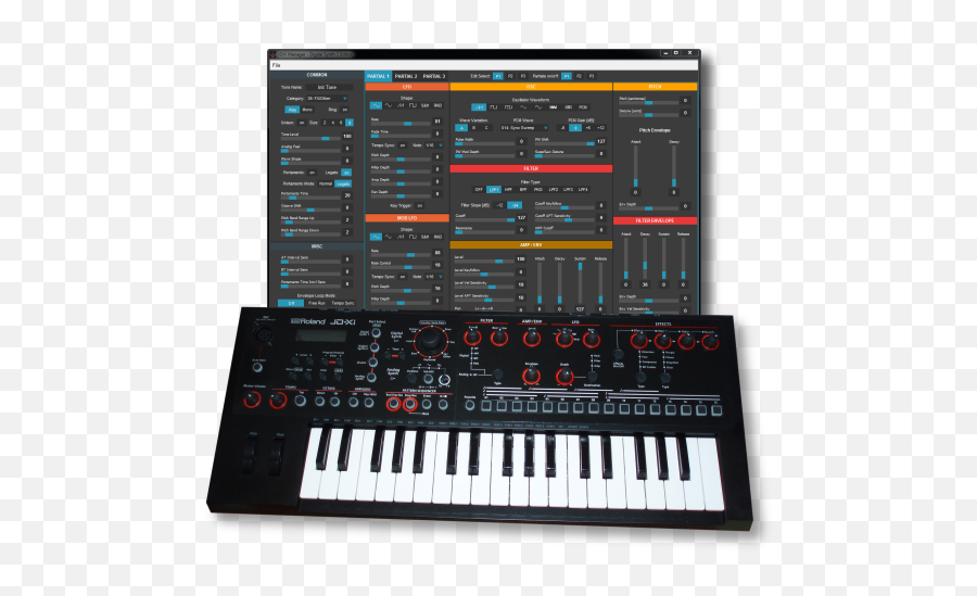 Patch Editor For The Roland Jd - Canto 3738 Miles Electronic Keyboard Png,Synth Icon