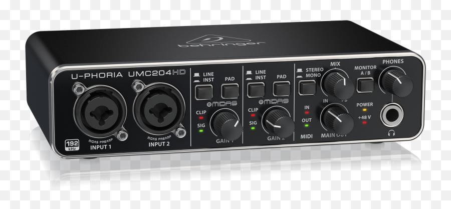 Behringer Product Umc204hd U Phoria Png M - audio Icon