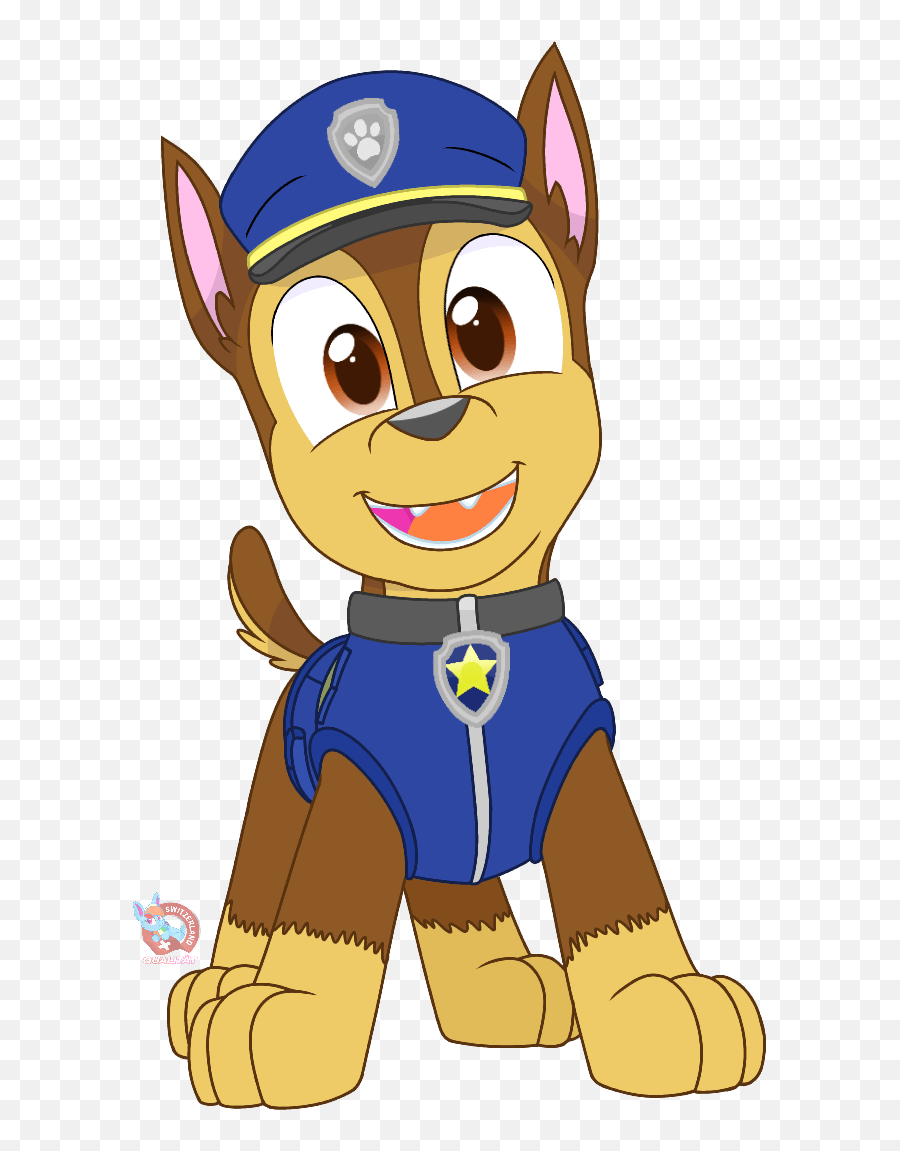 Paw Patrol Zeichen Chase - Novocomtop Paw Patrol Chase Rainbow Eevee Png,Furaffinity Transparent Icon