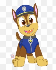 Paw Patrol Zeichen Chase - Novocomtop Paw Patrol Chase Rainbow Eevee Png,Furaffinity Transparent Icon