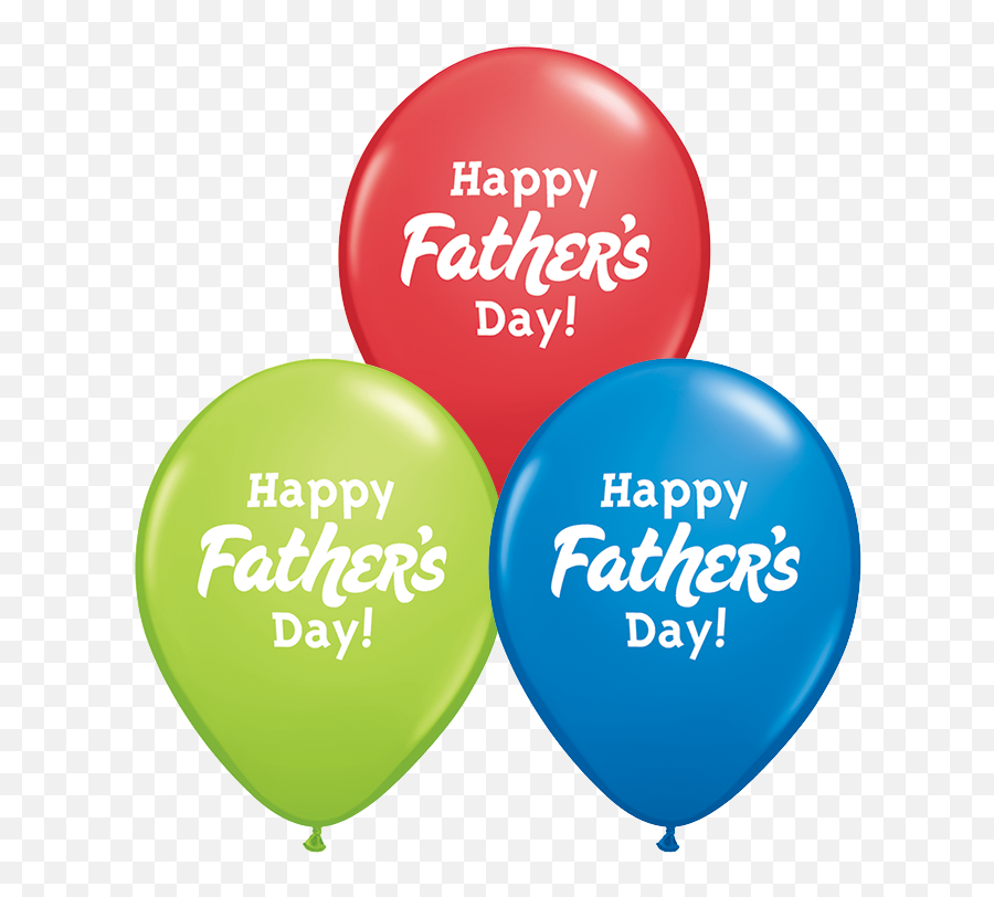 Happy Fatheru0027s Day Latex Balloons - 8 Pack Balloon Png,Happy Father's Day Png