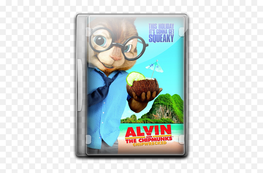 Alvin And The Chipmunks 3 V4 Icon English Movies Iconset - Alvin And The Chipmunks Chipwrecked Png,3 Mobile Icon