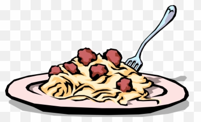 Spaghetti U0026 Meatballs Royalty Free Vector Clip Art - Spaghetti And Meatballs Clip Art Png,Meatball Png