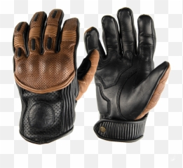 Cafe Racer Bike Gloves - Goldtop Predator png