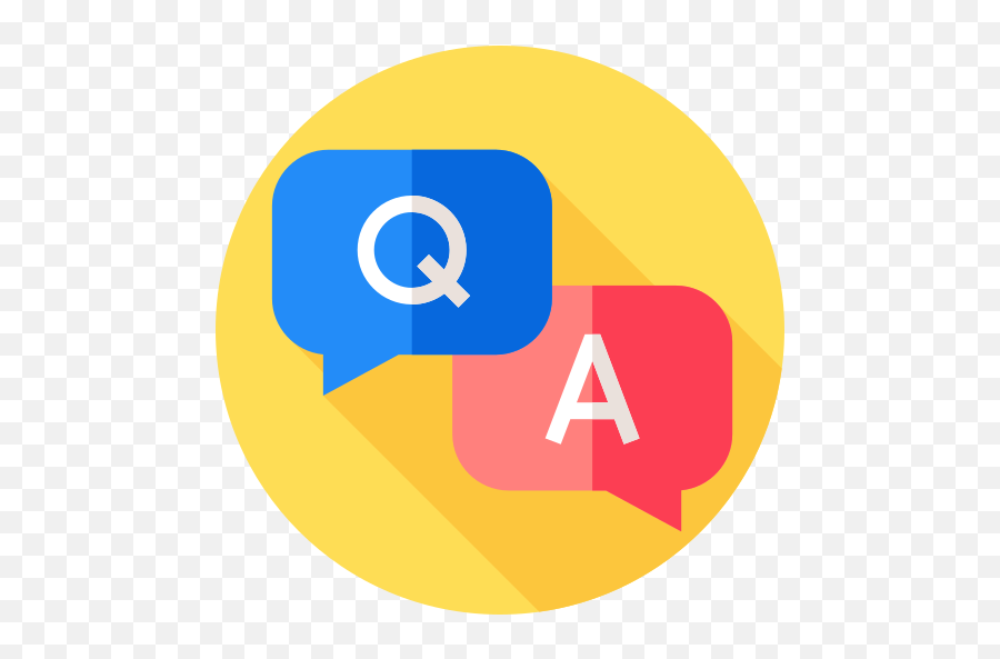 Discord Fu0026qs - Q A Icon Flat Png,How To Change Discord Server Icon