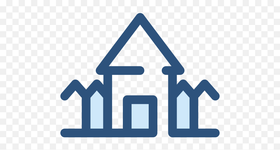 House - Residential Icon Blue Png,Home Construction Icon