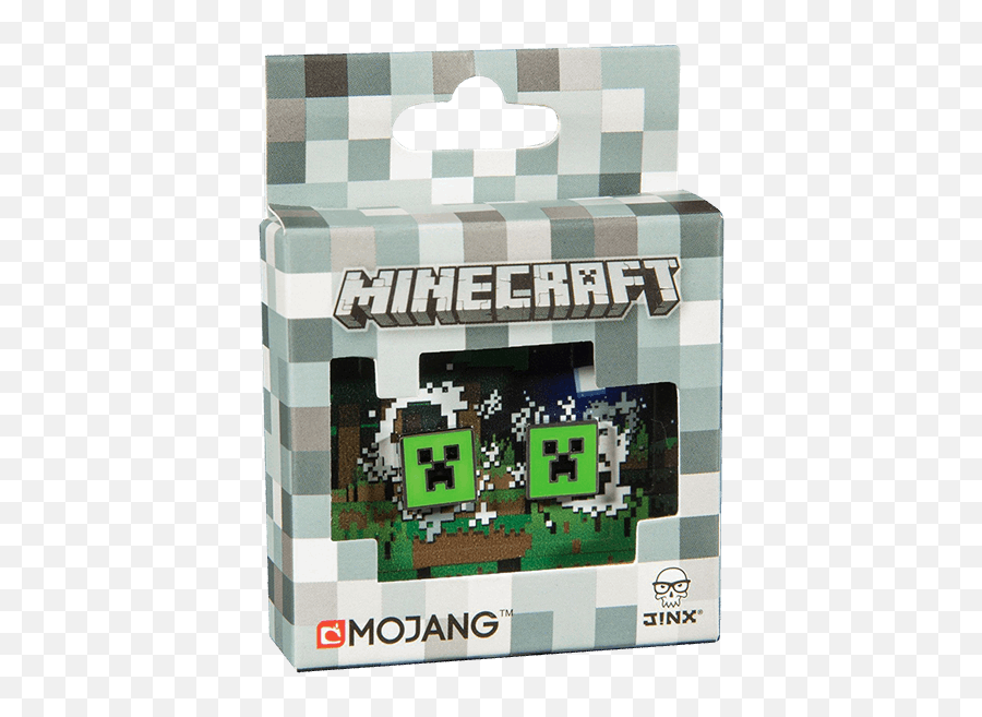 Download Hd Creeper Minecraft Earrings Transparent Png Image - Minecraft Creeper Earrings,Creeper Transparent