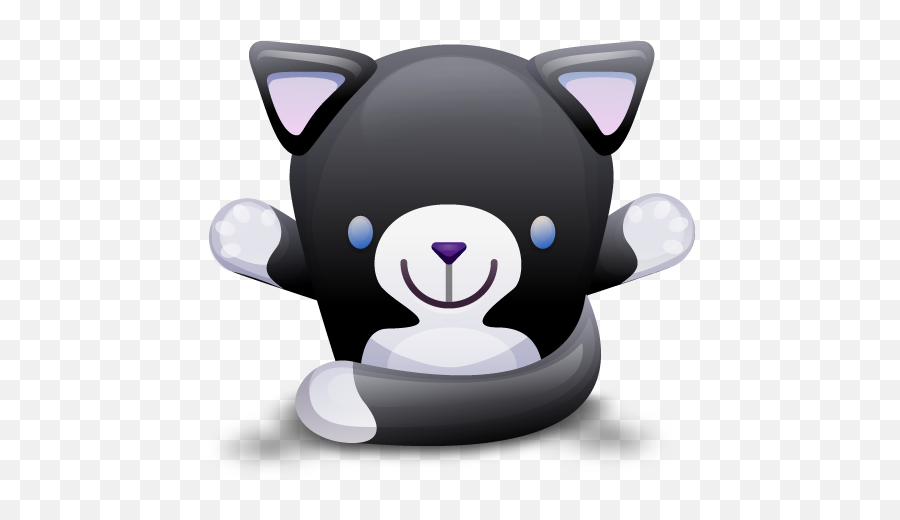 Black Cat White Icon - Download Free Icons Cat Png,Black Cat Icon
