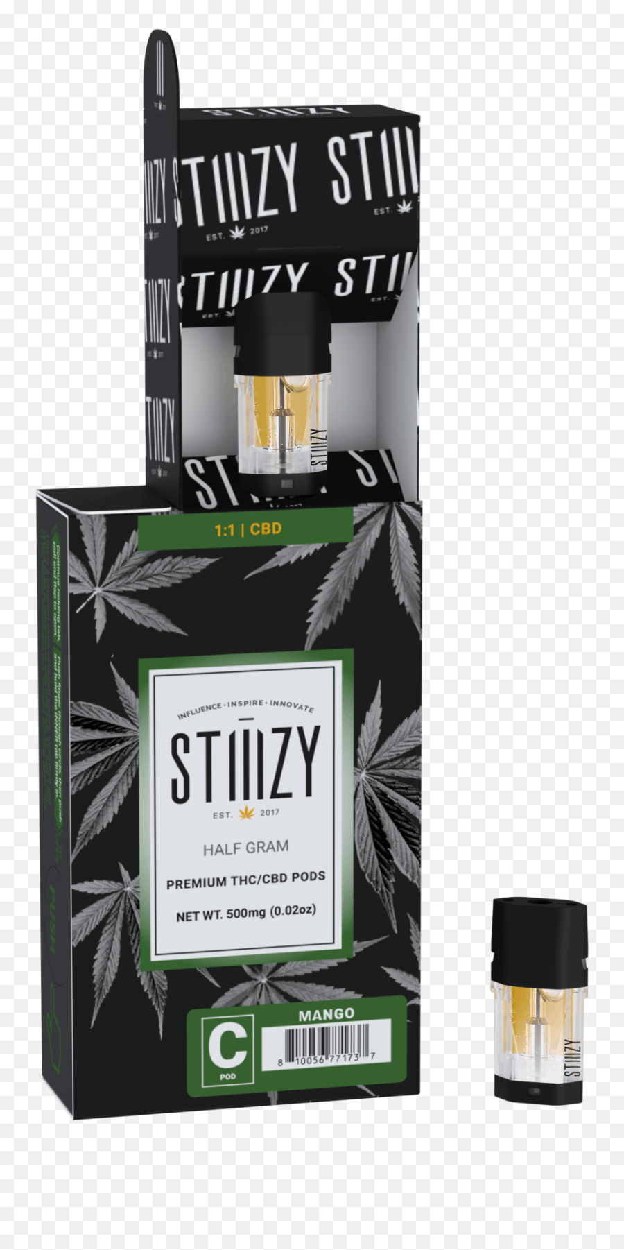 Mango 11 Cbdthc - Premium Thc Pod 5g Cdt Stiiizy Png,What Do The Different Colors Of Weedmaps Icon Colors Mean?