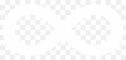 Download White Infinity Symbol Png - Sign