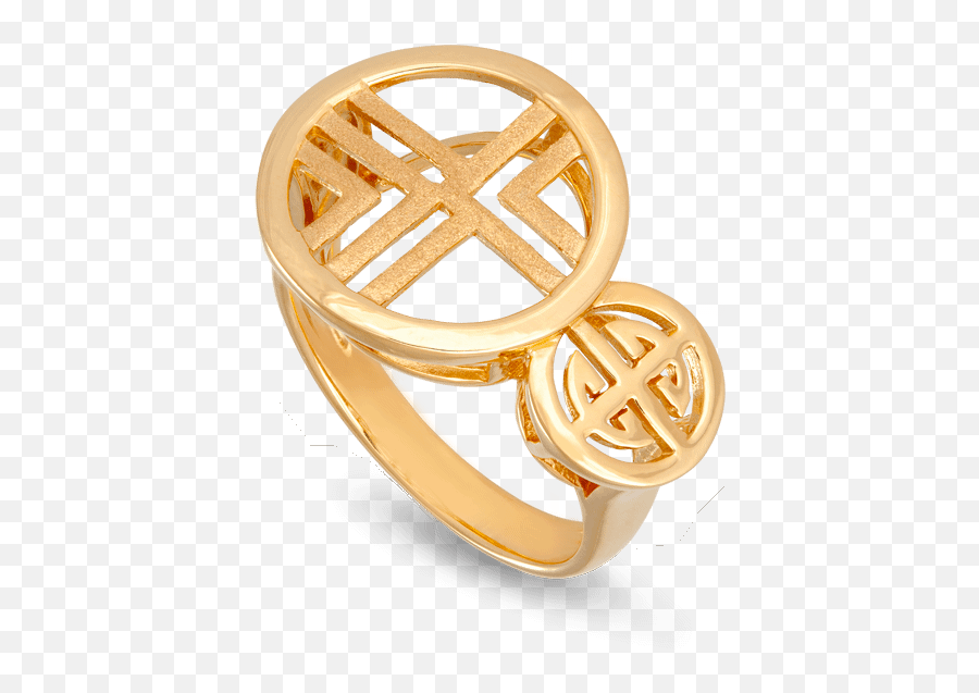 916 Gold Si Dian Jin Designer Series Opulence U2013 Ring - Solid Png,Gold Ring Icon