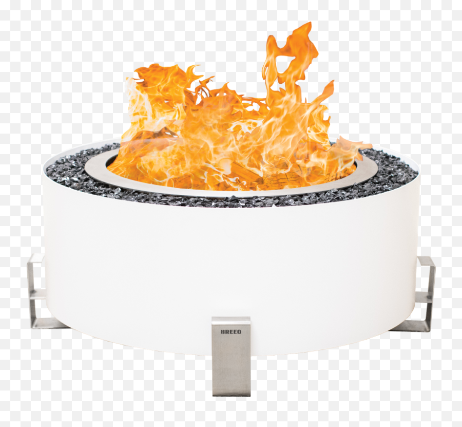 Luxeve Smokeless Fire Pit - White River U2013 Breeo Breeo Luxeve White Png,Fire Icon For Youtube