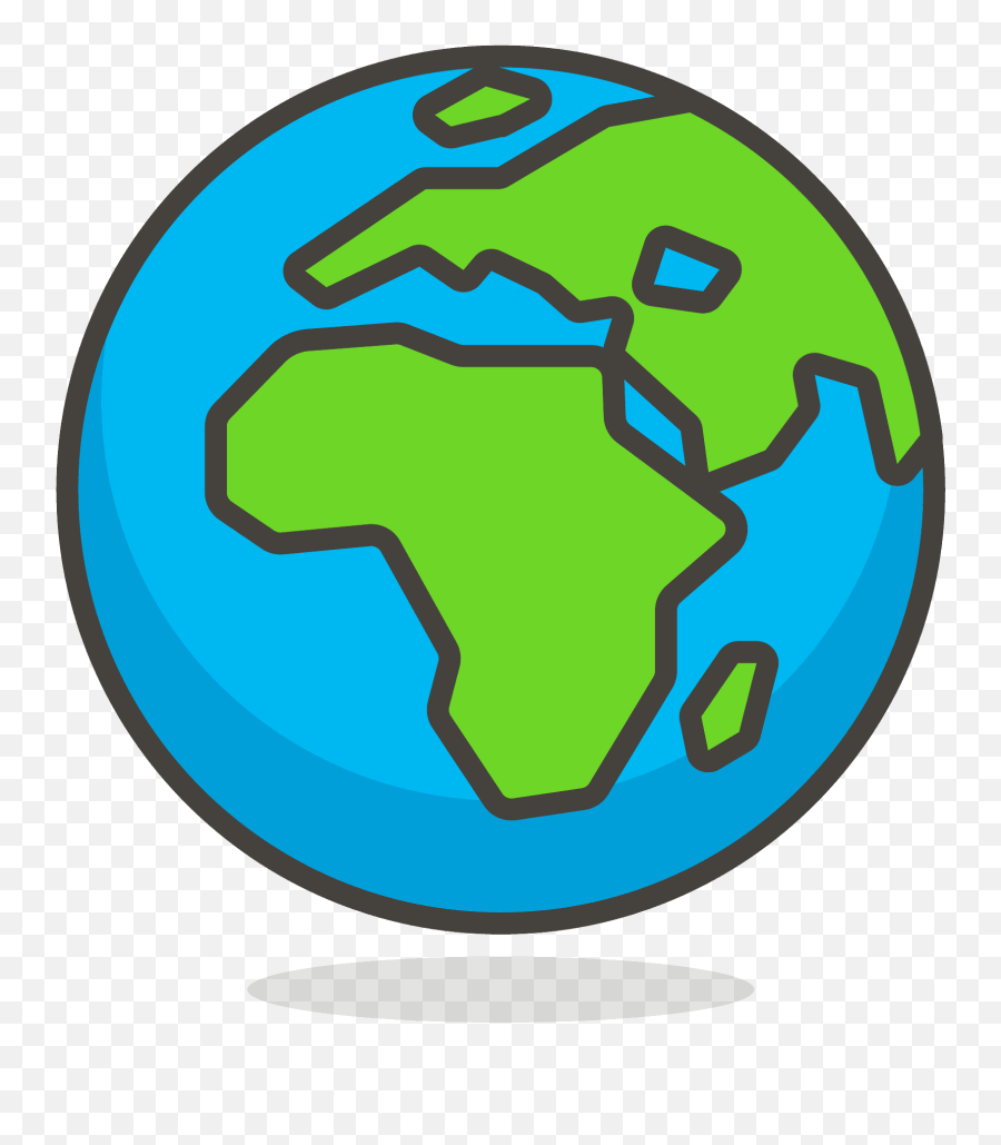 Globe Showing Europe - Africa Emoji Clipart Free Download Png,Weltkugel Icon