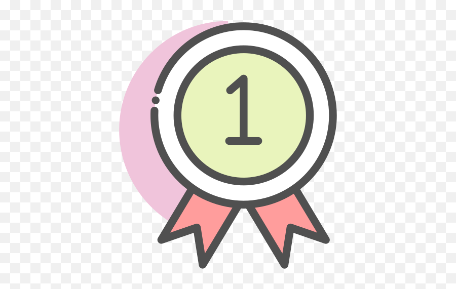 Award Badge Medal Position Free Icon - Iconiconscom Dot Png,Positioning Icon