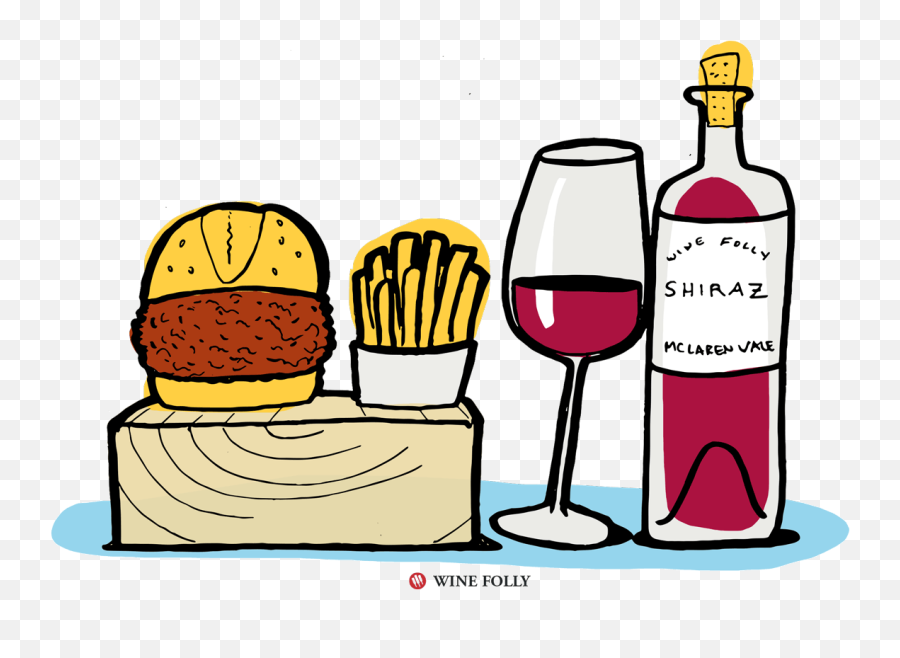 15 Drool - Worthy Comfort Food And Wine Pairings Wine Folly Barware Png,Food And Wine Icon