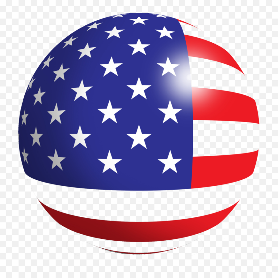 Picture - Circle Usa Flag Icon Png,Usa Png