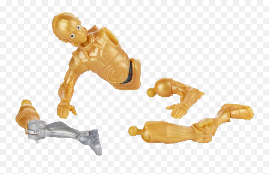 Star Wars Galaxy Of Adventure C3po Action Figure - Rise Of Skywalker Galaxy Of Adventures Figures Png,C3po Png