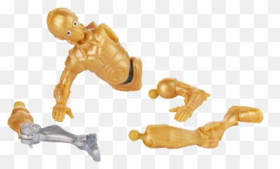 Star Wars Galaxy Of Adventure C3po Action Figure - Rise Of Skywalker Galaxy Of Adventures Figures Png,C3po Png